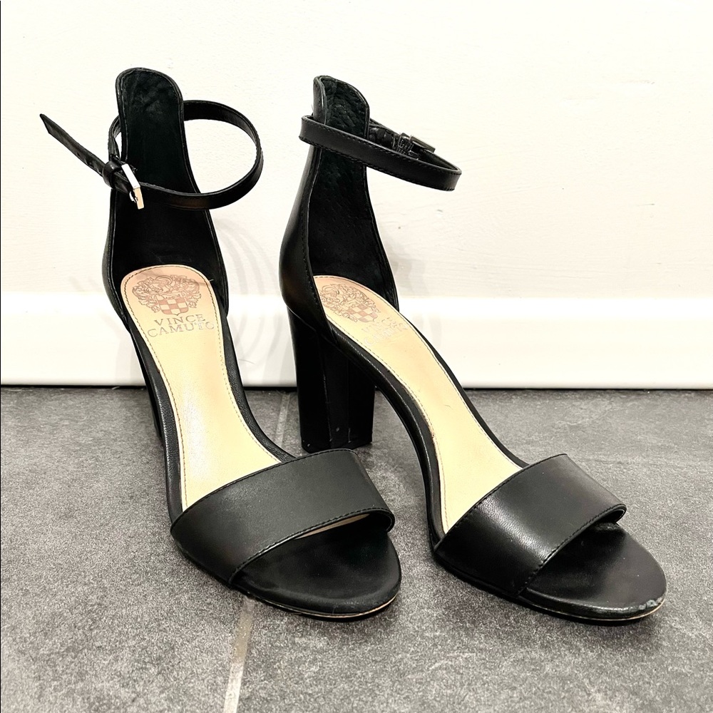 Black Vince Camuto Heels Size 6.5